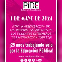 Manifiesto de PIDE por el 1 de mayo