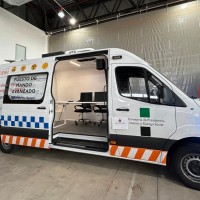Extremadura presenta una innovadora unidad móvil de emergencias NRBQ