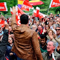 El PSOE convoca a los extremeños para apoyar a Pedro Sánchez este jueves