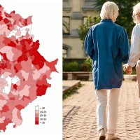 Así está envejeciendo Extremadura: cada vez hay más personas mayores