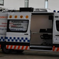 Una innovadora unidad móvil de emergencias, pionera en España, operará en Extremadura