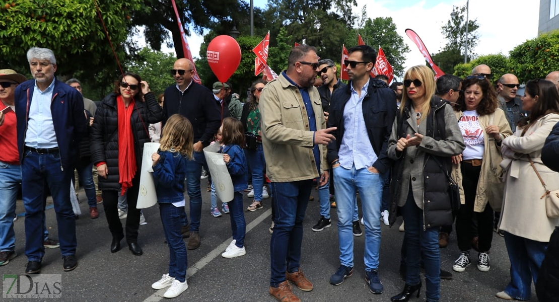 La manifestación por los derechos de los trabajadores toma las calles