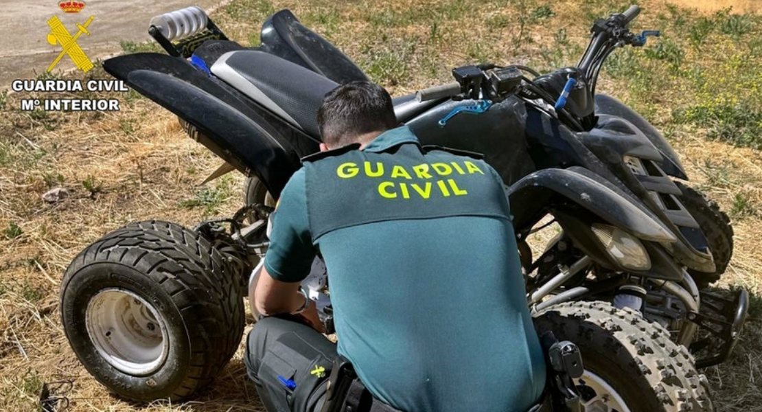 Detenidos 12 horas después de haber robado dos quad en Extremadura