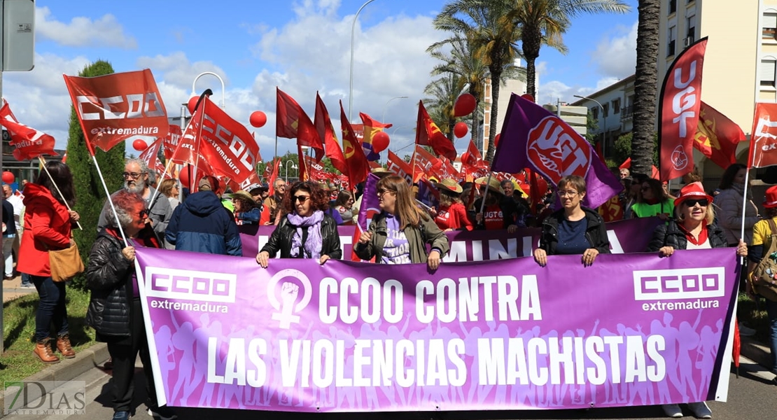 La manifestación por los derechos de los trabajadores toma las calles