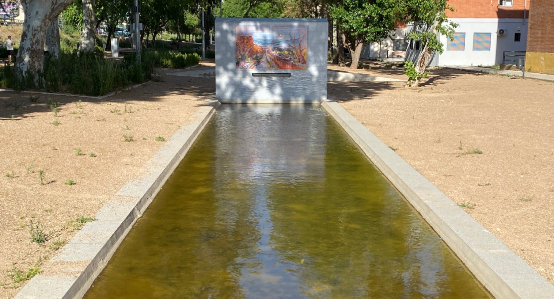 Denuncian el estado del parque de Pedraja en Badajoz  "está descuidado y sin terminar de ajardinar”