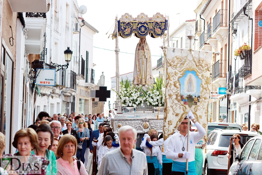 San Vicente de Alcántara celebra el 70º aniversario de su patrona la Virgen de Fátima