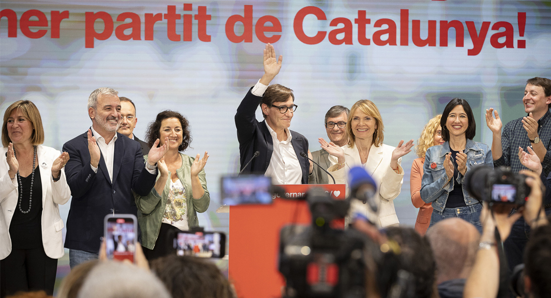 El PSOE tendrá que pactar con el independentismo si quiere gobernar Cataluña