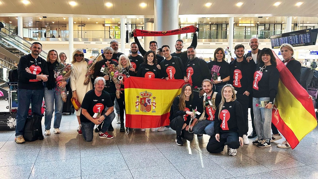 Nebulossa preparada para representar a España en Eurovisión