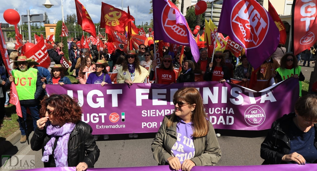 La manifestación por los derechos de los trabajadores toma las calles