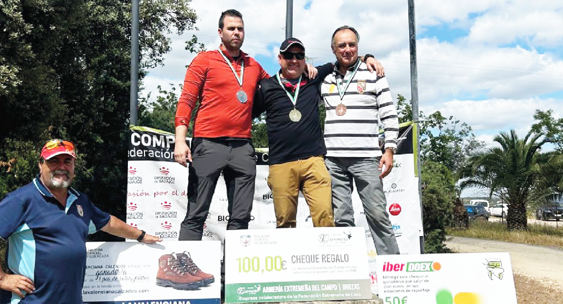 Carlos Javier Rafael Arenas, campeón de Extremadura de Compak Sporting por segundo año consecutivo
