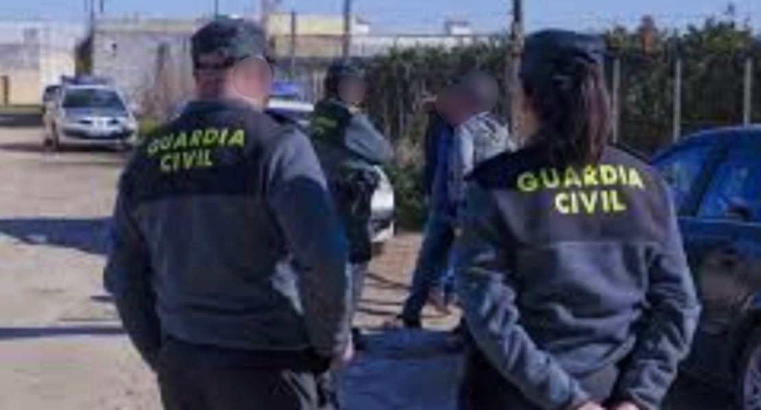 La Guardia Civil lo detiene tras amenazar a una persona con un arma blanca en Olivenza