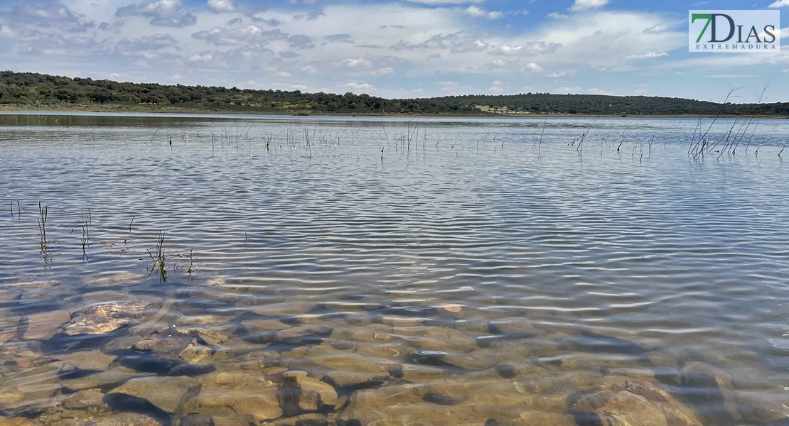 Las altas temperaturas afectan a los embalses extremeños