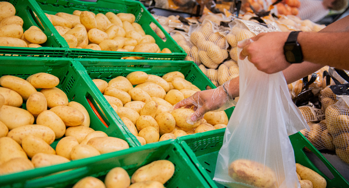Mercadona prevé comprar 94.000 toneladas de patatas de origen nacional en 2024, un 6% más