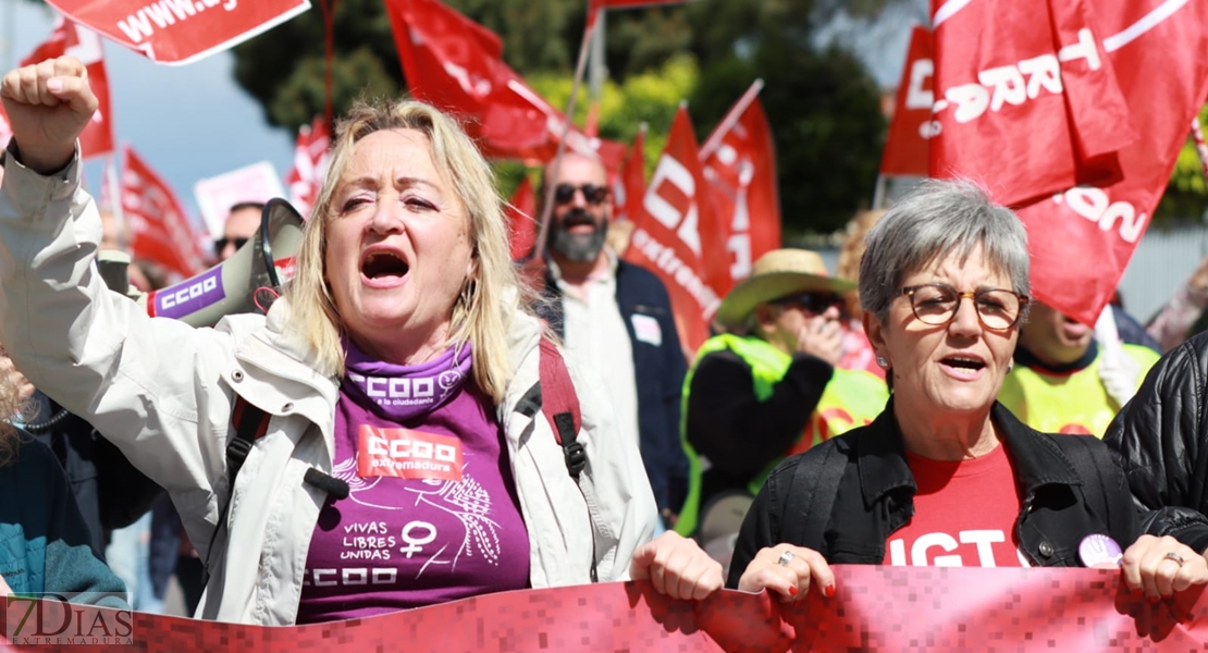 La manifestación por los derechos de los trabajadores toma las calles