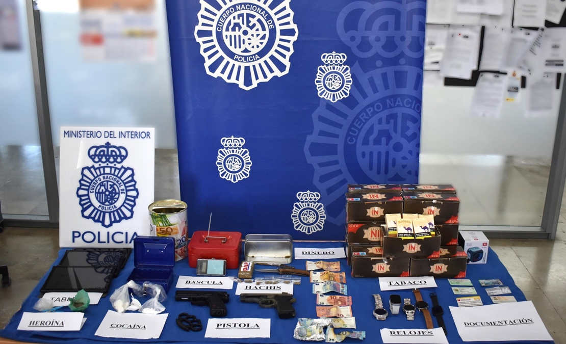 Varios detenidos por traficar con cocaína, heroína y hachís en el centro de Plasencia