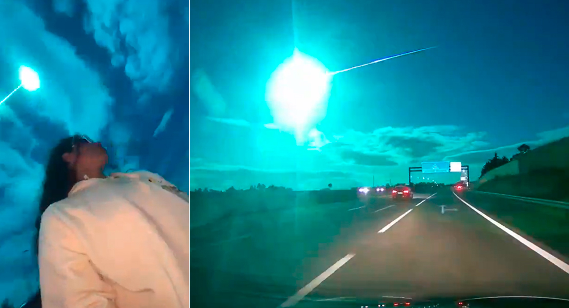 Una bola de luz sorprende a los extremeños de madrugada: “¿Qué ha sido eso?”