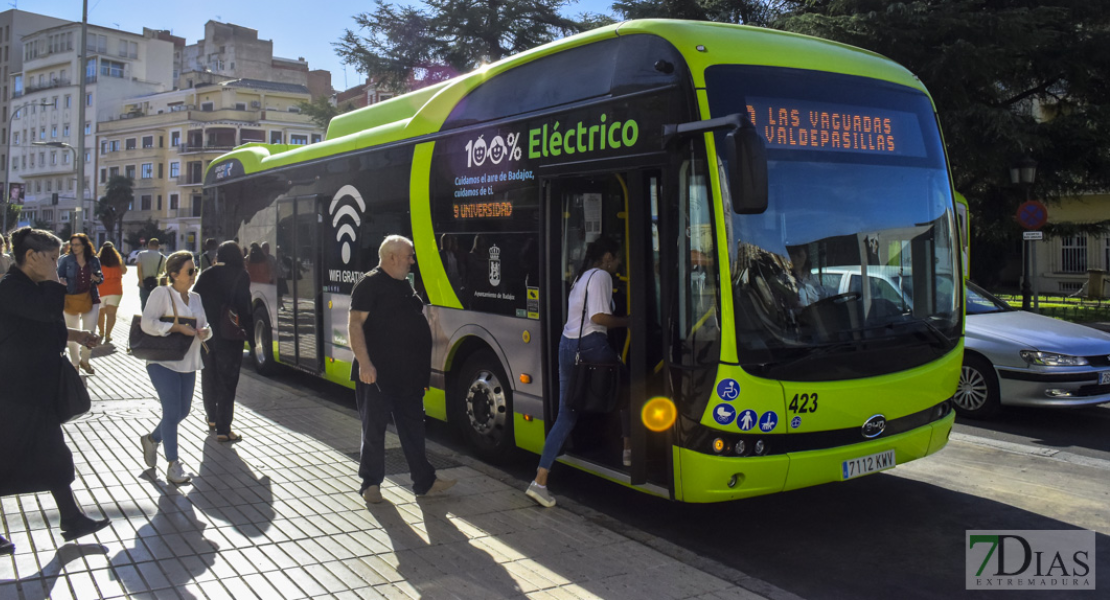 Sigue creciendo el número de usuarios de transporte público en Extremadura