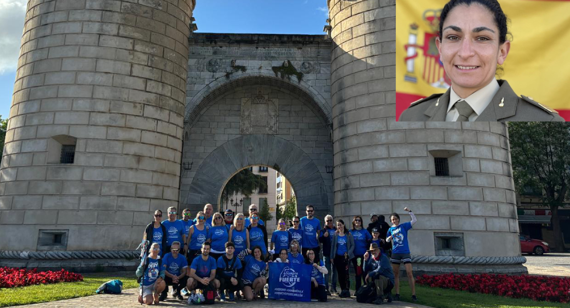 La marea azul vuelve a correr en honor a la Sargento Grau "Yo dono médula"