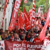 La manifestación por los derechos de los trabajadores toma las calles
