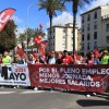 La manifestación por los derechos de los trabajadores toma las calles