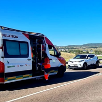 Varios heridos tras accidentarse en la EX-101 (BA)