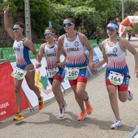 El CAPEX se alza con la victoria en el Triatlón por equipos de Extremadura