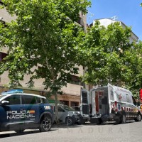 Rescatan a una mujer de su vivienda en Badajoz
