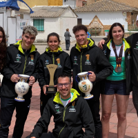 La UEx se proclama campeona de escalada universitaria de España