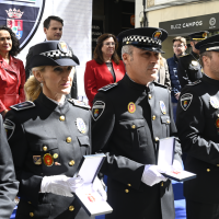 La Junta concede 86 medallas a agentes y mandos por el Día Regional de la Policía Local de Extremadura