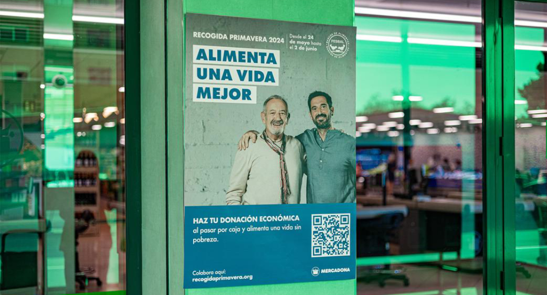 Mercadona colabora con FESBAL en la recogida primavera 2024
