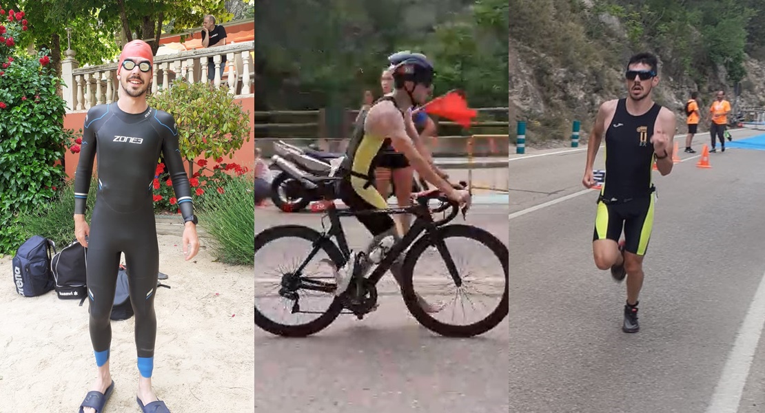 El universitario extremeño Ismael Bocadulce cierra el Campeonato de España de Triatlón