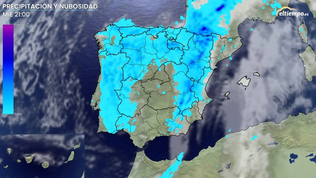 Barajan lluvias para la semana próxima