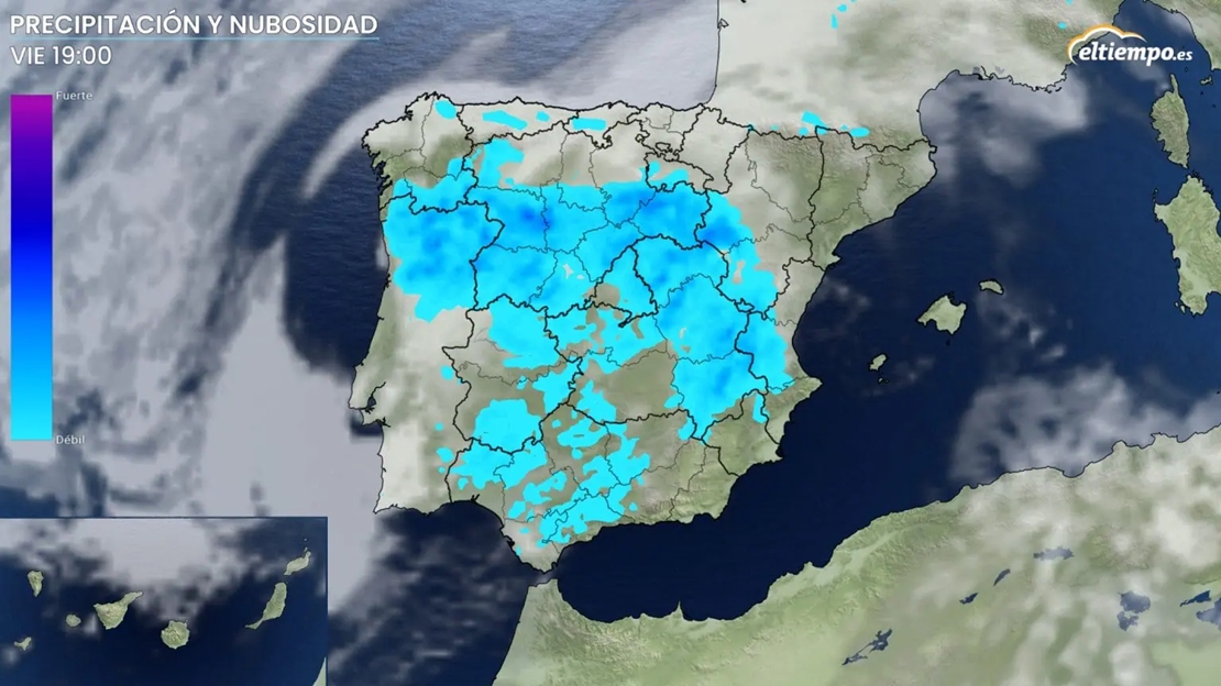 Llegada de la DANA: ¿dónde y cuándo va a llover más?