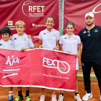 Representación extremeña en el campeonato de España Alevín de Tenis
