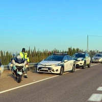 Habrá más motoristas de la Guardia Civil los próximos días en la provincia de Badajoz