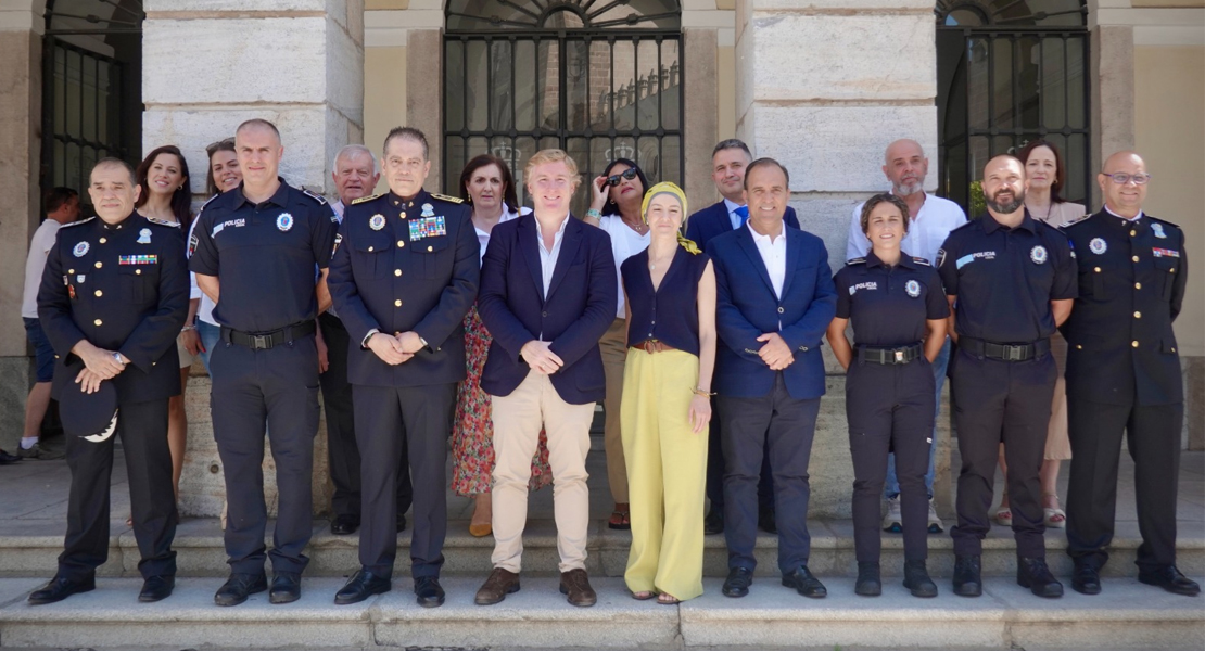 Badajoz incorpora cuatro nuevos agentes a la plantilla de Policía Local
