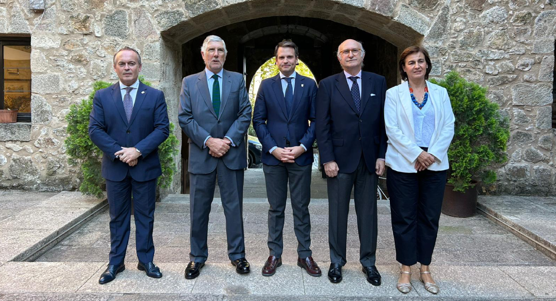 Embajadores portugueses y españoles abordan el proyecto del puente de Cedillo