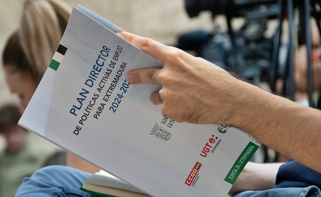 Firman el Plan director de Políticas Activas de Empleo para Extremadura 2024-2027
