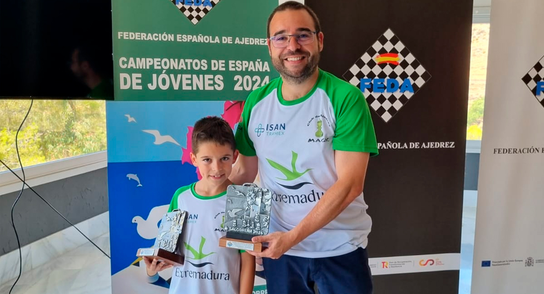 La joven promesa extremeña del ajedrez se proclama subcampeón de España