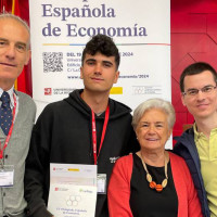 Carlos Pozo, alumno extremeño, destaca entre los mejores economistas del país