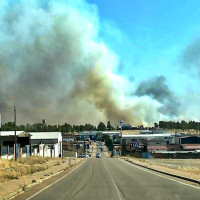 El Infoex da por estabilizado el incendio forestal de Campanario