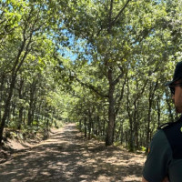Rescatan a dos senderistas perdidos en un paraje extremeño