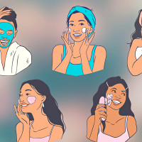 Principales diferencias entre la rutina facial de noche y de día en verano