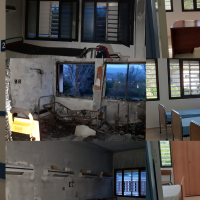 Así ha quedado el centro sociosanitario de Plasencia tras el incendio