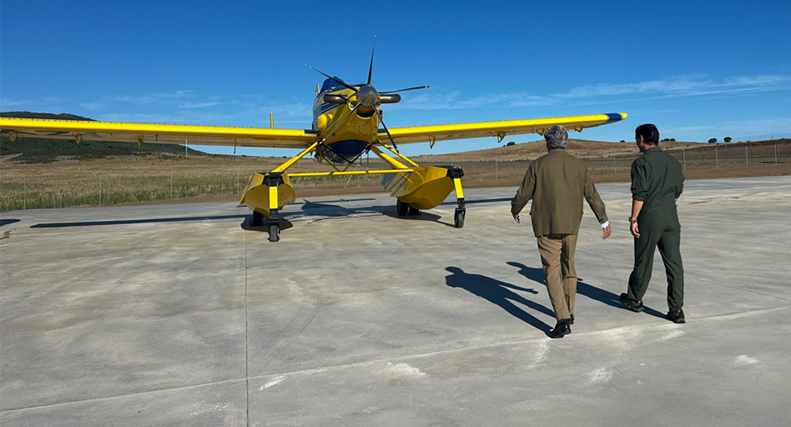 Extremadura estrena un nuevo aeródromo