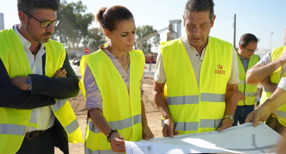 Inversión de más de 1 M€ para construir una rotonda entre la BA-060 y la EX-351