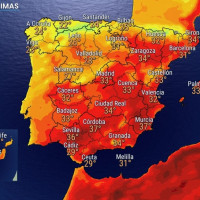 Alivio de calor drástico en la península estos días: pocas zonas llegarán a los 35ºC