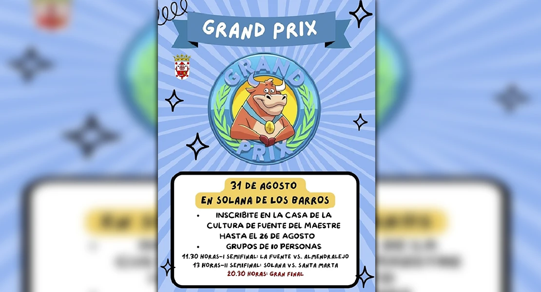 Solana de los Barros acogerá el I Grand Prix Comarcal