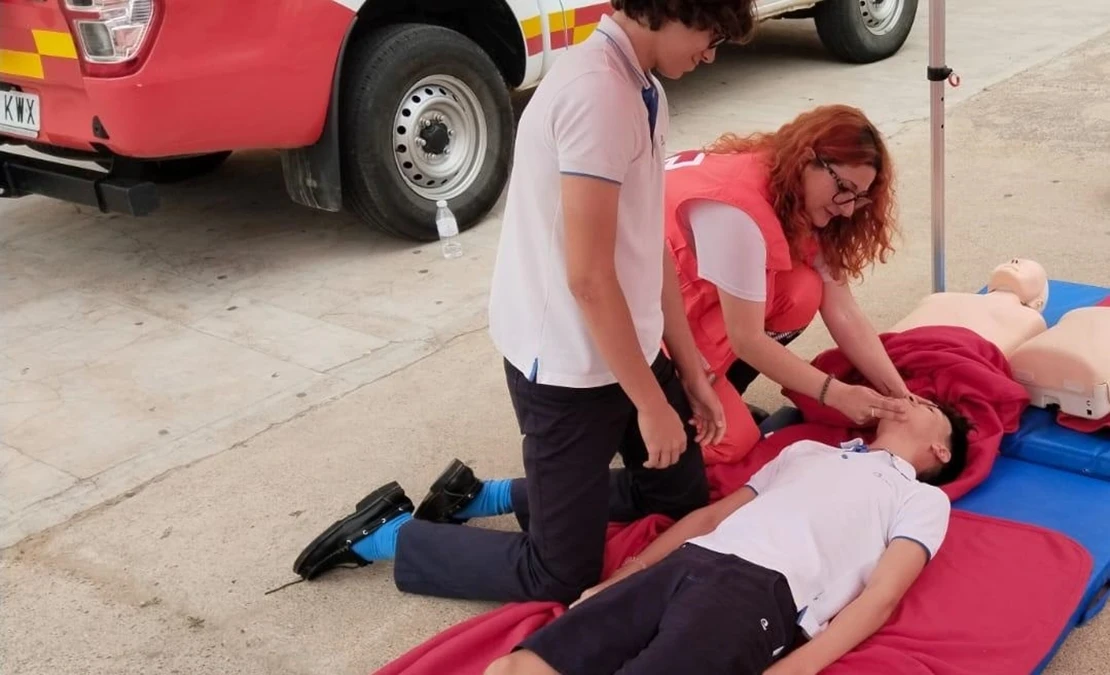 Cruz Roja Extremadura organiza talleres de primeros auxilios para aprender a salvar vidas