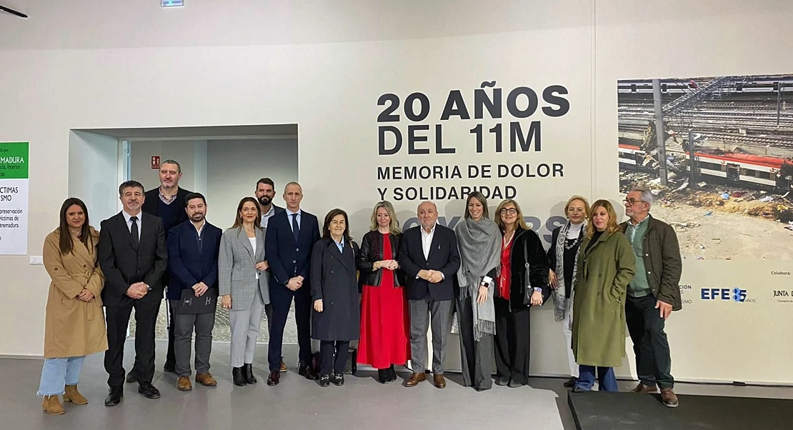 Badajoz acoge una exposición en recuerdo a las víctimas del 11M en Madrid
